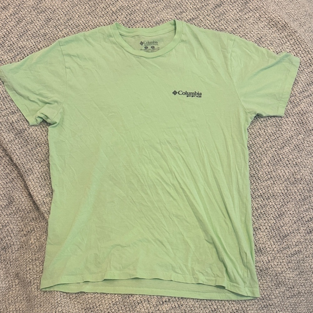 Columbia Sportswear Graphic T-Shirt – Size Large – Mint Green